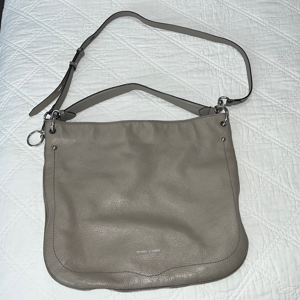 Gray Pebble Leather Rebecca Minkoff bag
